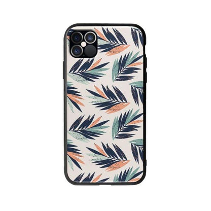 Coque Pour iPhone 12 Pro Feuilles Tropicales - Coque Wiqeo 10€-15€, Estelle Adam, Feuilles, iPhone 12 Pro, Motif Wiqeo, Déstockeur de Coques Pour iPhone