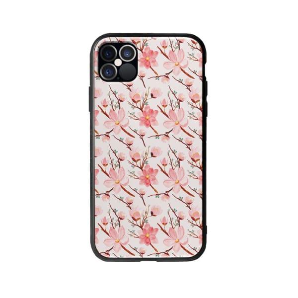 Coque Pour iPhone 12 Pro Fleur Rose - Coque Wiqeo 10€-15€, Albert Dupont, Fleur, iPhone 12 Pro Wiqeo, Déstockeur de Coques Pour iPhone