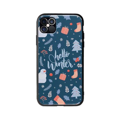 Coque Pour iPhone 12 Pro "Hello Winter" - Coque Wiqeo 10€-15€, Estelle Adam, iPhone 12 Pro, Motif Wiqeo, Déstockeur de Coques Pour iPhone