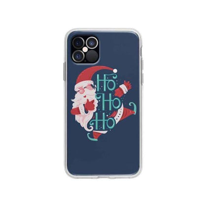 Coque Pour iPhone 12 Pro Ho Ho Ho Père Noël - Coque Wiqeo 10€-15€, Estelle Adam, iPhone 12 Pro, Motif, Noël Wiqeo, Déstockeur de Coques Pour iPhone