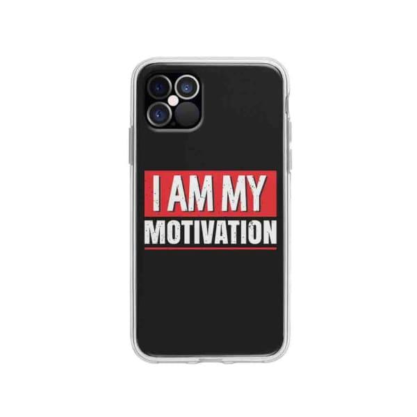 Coque Pour iPhone 12 Pro "I Am My Motivation" - Coque Wiqeo 10€-15€, Estelle Adam, Illustration, iPhone 12 Pro Wiqeo, Déstockeur de Coques Pour iPhone