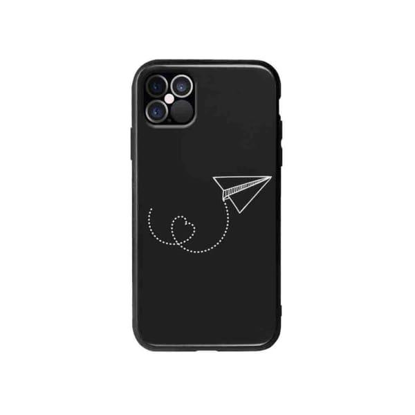 Coque Pour iPhone 12 Pro Max Avion en Papier - Coque Wiqeo 10€-15€, Estelle Adam, Illustration, iPhone 12 Pro Max Wiqeo, Déstockeur de Coques Pour iPhone