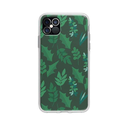 Coque Pour iPhone 12 Pro Max Feuilles d'hiver - Coque Wiqeo 10€-15€, Estelle Adam, Feuilles, iPhone 12 Pro Max, Motif Wiqeo, Déstockeur de Coques Pour iPhone