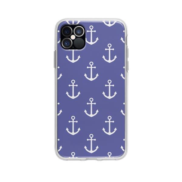 Coque Pour iPhone 12 Pro Max Motif Ancres - Coque Wiqeo 10€-15€, Estelle Adam, iPhone 12 Pro Max, Motif Wiqeo, Déstockeur de Coques Pour iPhone