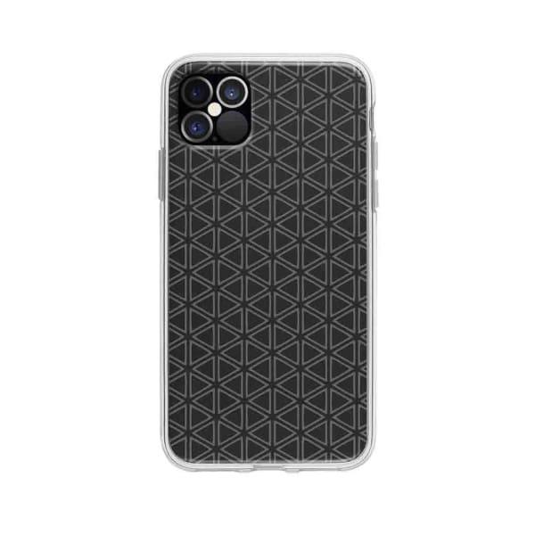 Coque Pour iPhone 12 Pro Max Motif Triangulaire - Coque Wiqeo 10€-15€, Estelle Adam, iPhone 12 Pro Max, Motif Wiqeo, Déstockeur de Coques Pour iPhone