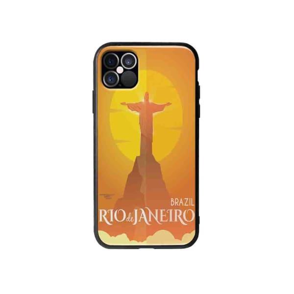 Coque Pour iPhone 12 Pro Max Rio de Janeiro - Coque Wiqeo 10€-15€, Estelle Adam, Illustration, iPhone 12 Pro Max, Voyage Wiqeo, Déstockeur de Coques Pour iPhone