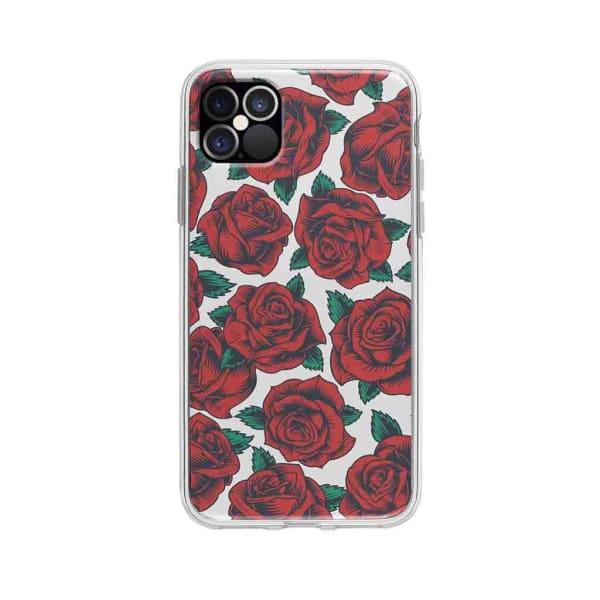 Coque Pour iPhone 12 Pro Max Roses Vintage - Coque Wiqeo 10€-15€, Albert Dupont, Fleur, iPhone 12 Pro Max, Motif, Vintage Wiqeo, Déstockeur de Coques Pour iPhone