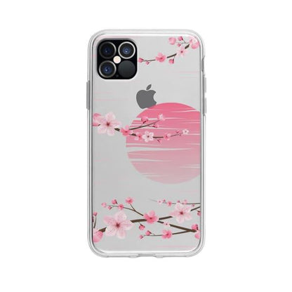 Coque Pour iPhone 12 Pro Max Sakura Blanc - Coque Wiqeo 10€-15€, Albert Dupont, Fleur, iPhone 12 Pro Max Wiqeo, Déstockeur de Coques Pour iPhone