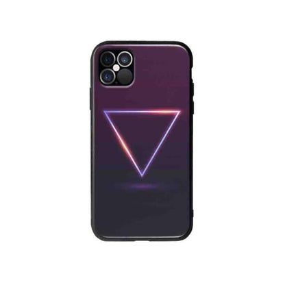 Coque Pour iPhone 12 Pro Max Triangle Néon - Coque Wiqeo 10€-15€, Estelle Adam, Illustration, iPhone 12 Pro Max, Motif Wiqeo, Déstockeur de Coques Pour iPhone