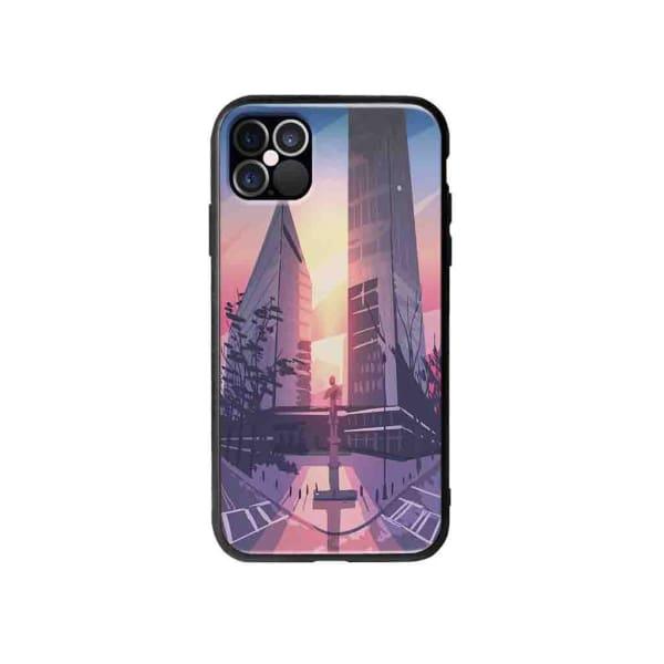 Coque Pour iPhone 12 Pro Max Vue Graphique - Coque Wiqeo 10€-15€, Estelle Adam, Illustration, iPhone 12 Pro Max, Voyage Wiqeo, Déstockeur de Coques Pour iPhone