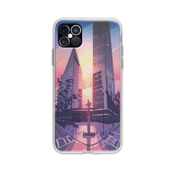 Coque Pour iPhone 12 Pro Max Vue Graphique - Coque Wiqeo 10€-15€, Estelle Adam, Illustration, iPhone 12 Pro Max, Voyage Wiqeo, Déstockeur de Coques Pour iPhone