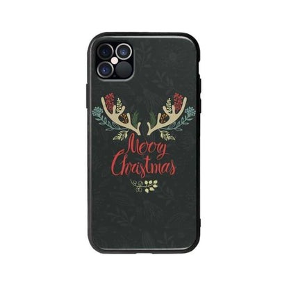 Coque Pour iPhone 12 Pro "Merry Christmas" - Coque Wiqeo 10€-15€, Estelle Adam, Illustration, iPhone 12 Pro Wiqeo, Déstockeur de Coques Pour iPhone