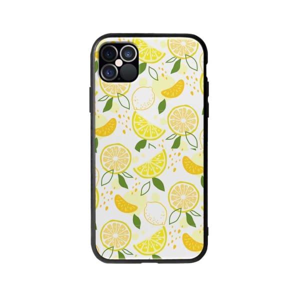 Coque Pour iPhone 12 Pro Motif Citron - Coque Wiqeo 10€-15€, Estelle Adam, Illustration, iPhone 12 Pro, Motif Wiqeo, Déstockeur de Coques Pour iPhone