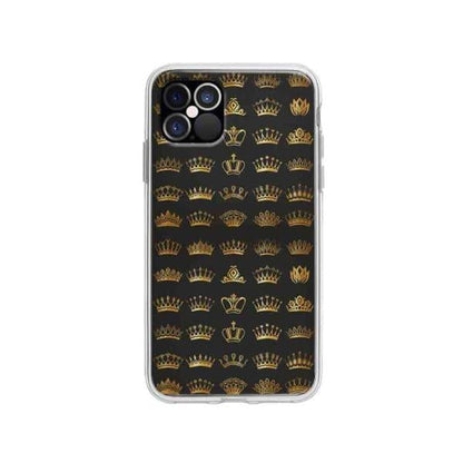 Coque Pour iPhone 12 Pro Motif Couronnes - Coque Wiqeo 10€-15€, Estelle Adam, iPhone 12 Pro, Motif Wiqeo, Déstockeur de Coques Pour iPhone