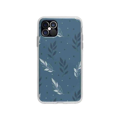 Coque Pour iPhone 12 Pro Motif Floral - Coque Wiqeo 10€-15€, Estelle Adam, Feuilles, iPhone 12 Pro, Motif Wiqeo, Déstockeur de Coques Pour iPhone