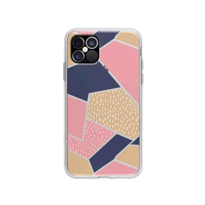 Coque Pour iPhone 12 Pro Motif Géométrique - Coque Wiqeo 10€-15€, Estelle Adam, iPhone 12 Pro, Motif Wiqeo, Déstockeur de Coques Pour iPhone