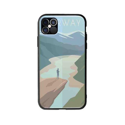 Coque Pour iPhone 12 Pro Norvège - Coque Wiqeo 10€-15€, Illustration, iPhone 12 Pro, Robert Guillory, Voyage Wiqeo, Déstockeur de Coques Pour iPhone