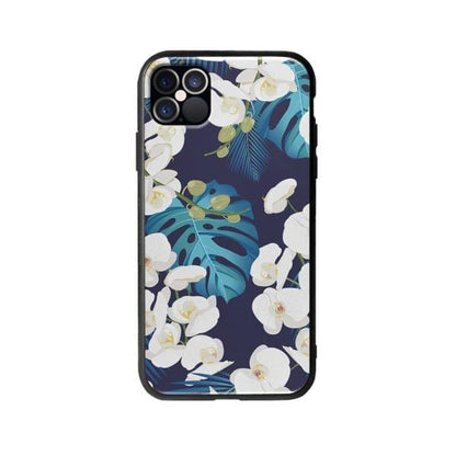 Coque Pour iPhone 12 Pro Orchidée Tropicale - Coque Wiqeo 10€-15€, Albert Dupont, Fleur, iPhone 12 Pro, Motif Wiqeo, Déstockeur de Coques Pour iPhone