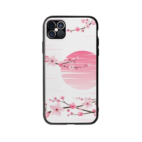 Coque Pour iPhone 12 Pro Sakura Blanc - Coque Wiqeo 10€-15€, Albert Dupont, Fleur, iPhone 12 Pro Wiqeo, Déstockeur de Coques Pour iPhone