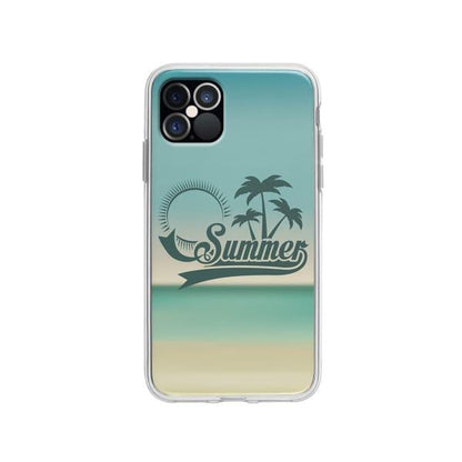 Coque Pour iPhone 12 Pro Summer - Coque Wiqeo 10€-15€, Estelle Adam, iPhone 12 Pro, Motif Wiqeo, Déstockeur de Coques Pour iPhone