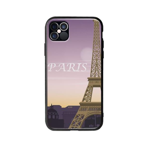 Coque Pour iPhone 12 Pro Tour Eiffel - Coque Wiqeo 10€-15€, iPhone 12 Pro, Robert Guillory, Voyage Wiqeo, Déstockeur de Coques Pour iPhone