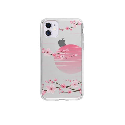 Coque Pour iPhone 12 Sakura Blanc - Coque Wiqeo 10€-15€, Albert Dupont, Fleur, iPhone 12 Wiqeo, Déstockeur de Coques Pour iPhone