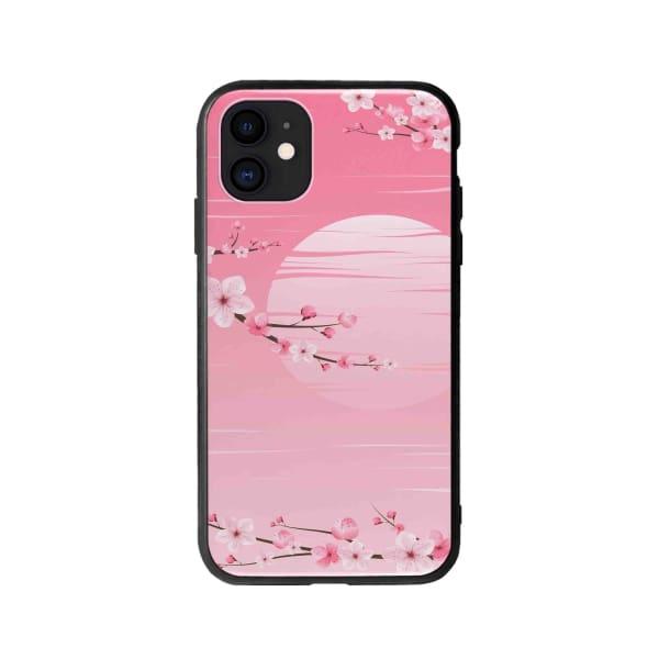 Coque Pour iPhone 12 Sakura - Coque Wiqeo 10€-15€, Albert Dupont, Fleur, iPhone 12 Wiqeo, Déstockeur de Coques Pour iPhone