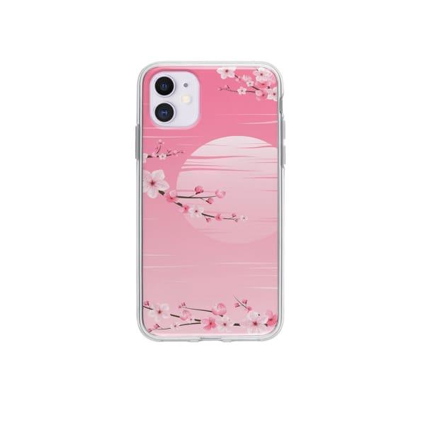 Coque Pour iPhone 12 Sakura - Coque Wiqeo 10€-15€, Albert Dupont, Fleur, iPhone 12 Wiqeo, Déstockeur de Coques Pour iPhone