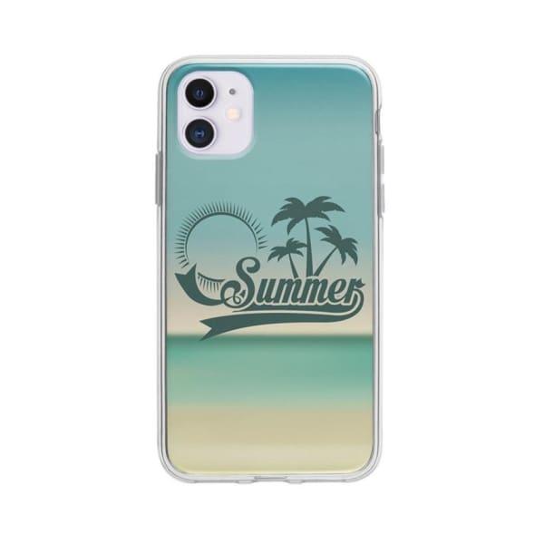 Coque Pour iPhone 12 Summer - Coque Wiqeo 10€-15€, Estelle Adam, iPhone 12, Motif Wiqeo, Déstockeur de Coques Pour iPhone