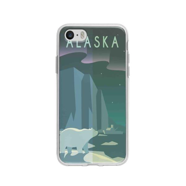 Coque Pour iPhone 5 Alaska - Coque Wiqeo 5€-10€, Estelle Adam, Illustration, iPhone 5, Voyage Wiqeo, Déstockeur de Coques Pour iPhone