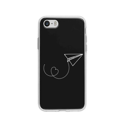 Coque Pour iPhone 5 Avion en Papier - Coque Wiqeo 5€-10€, Estelle Adam, Illustration, iPhone 5 Wiqeo, Déstockeur de Coques Pour iPhone