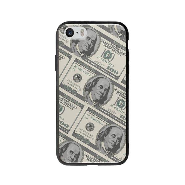 Coque Pour iPhone 5 Billets Dollars - Coque Wiqeo 5€-10€, Estelle Adam, Illustration, iPhone 5 Wiqeo, Déstockeur de Coques Pour iPhone