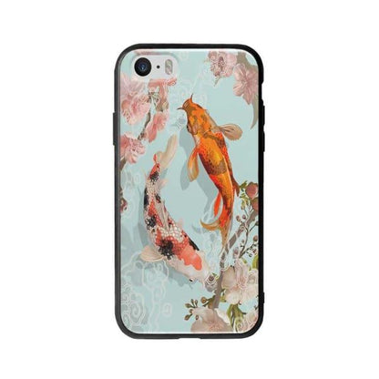 Coque Pour iPhone 5 Carpes Koï - Coque Wiqeo 5€-10€, Estelle Adam, Illustration, iPhone 5 Wiqeo, Déstockeur de Coques Pour iPhone