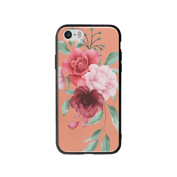 Coque Pour iPhone 5 Composition Florale - Coque Wiqeo 5€-10€, Albert Dupont, Fleur, iPhone 5 Wiqeo, Déstockeur de Coques Pour iPhone