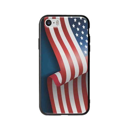 Coque Pour iPhone 5 Drapeau U.S.A. - Coque Wiqeo 5€-10€, Drapeau, Estelle Adam, Illustration, iPhone 5 Wiqeo, Déstockeur de Coques Pour iPhone