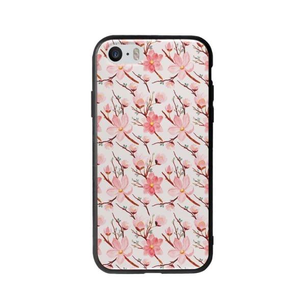 Coque Pour iPhone 5 Fleur Rose - Coque Wiqeo 5€-10€, Albert Dupont, Fleur, iPhone 5 Wiqeo, Déstockeur de Coques Pour iPhone