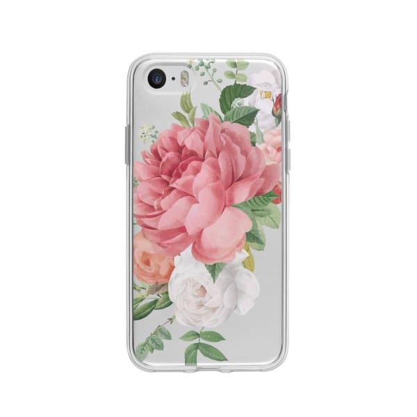 Coque Pour iPhone 5 Fleurs - Coque Wiqeo 5€-10€, Albert Dupont, Fleur, iPhone 5 Wiqeo, Déstockeur de Coques Pour iPhone