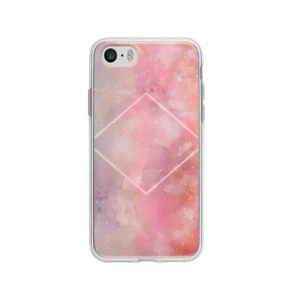 Coque Pour iPhone 5 Galaxie Rose - Coque Wiqeo 5€-10€, Estelle Adam, Illustration, iPhone 5, Motif Wiqeo, Déstockeur de Coques Pour iPhone