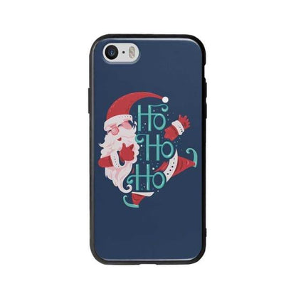 Coque Pour iPhone 5 Ho Ho Ho Père Noël - Coque Wiqeo 5€-10€, Estelle Adam, iPhone 5, Motif, Noël Wiqeo, Déstockeur de Coques Pour iPhone