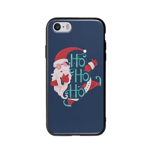 Coque Pour iPhone 5 Ho Ho Ho Père Noël - Coque Wiqeo 5€-10€, Estelle Adam, iPhone 5, Motif, Noël Wiqeo, Déstockeur de Coques Pour iPhone