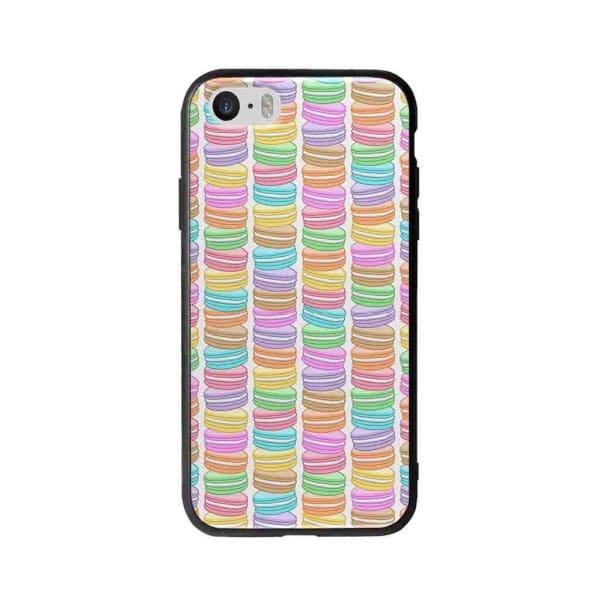 Coque Pour iPhone 5 Macarons - Coque Wiqeo 5€-10€, Géraud Fournier, iPhone 5, Mignon, Motif Wiqeo, Déstockeur de Coques Pour iPhone