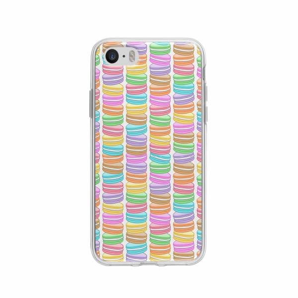 Coque Pour iPhone 5 Macarons - Coque Wiqeo 5€-10€, Géraud Fournier, iPhone 5, Mignon, Motif Wiqeo, Déstockeur de Coques Pour iPhone