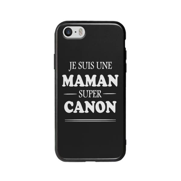 Coque Pour iPhone 5 "Maman Canon" - Coque Wiqeo 5€-10€, Géraud Fournier, iPhone 5, Mignon Wiqeo, Déstockeur de Coques Pour iPhone