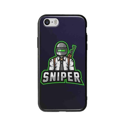 Coque Pour iPhone 5 Mascotte Sniper - Coque Wiqeo 5€-10€, Estelle Adam, Illustration, iPhone 5 Wiqeo, Déstockeur de Coques Pour iPhone