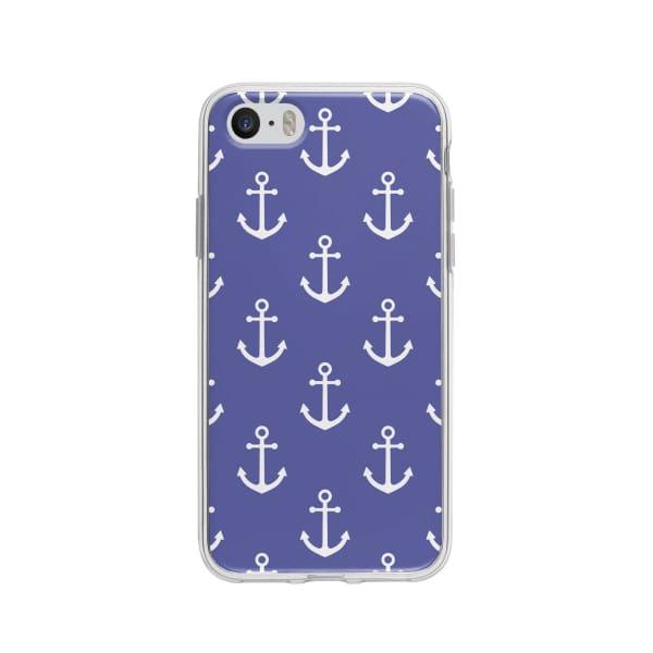 Coque Pour iPhone 5 Motif Ancres - Coque Wiqeo 5€-10€, Estelle Adam, iPhone 5, Motif Wiqeo, Déstockeur de Coques Pour iPhone