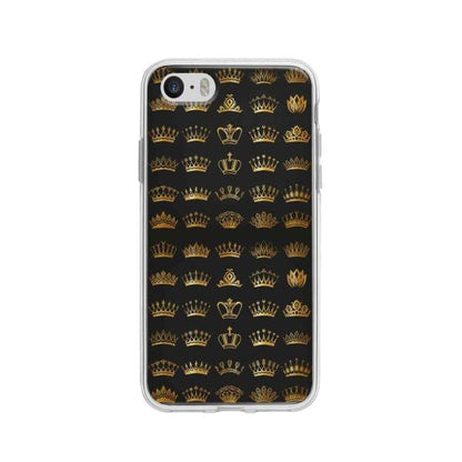 Coque Pour iPhone 5 Motif Couronnes - Coque Wiqeo 5€-10€, Estelle Adam, iPhone 5, Motif Wiqeo, Déstockeur de Coques Pour iPhone