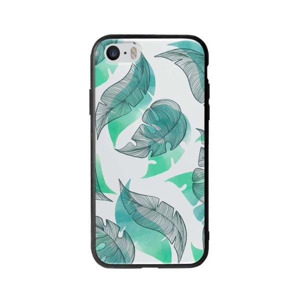 Coque Pour iPhone 5 Motif Feuilles - Coque Wiqeo 5€-10€, Estelle Adam, Feuilles, iPhone 5, Motif Wiqeo, Déstockeur de Coques Pour iPhone