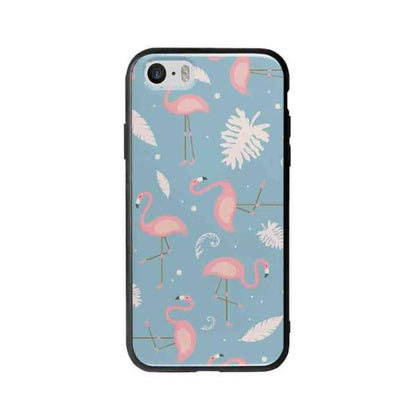 Coque Pour iPhone 5 Motif Flamant Rose - Coque Wiqeo 5€-10€, Estelle Adam, Feuilles, iPhone 5, Motif Wiqeo, Déstockeur de Coques Pour iPhone