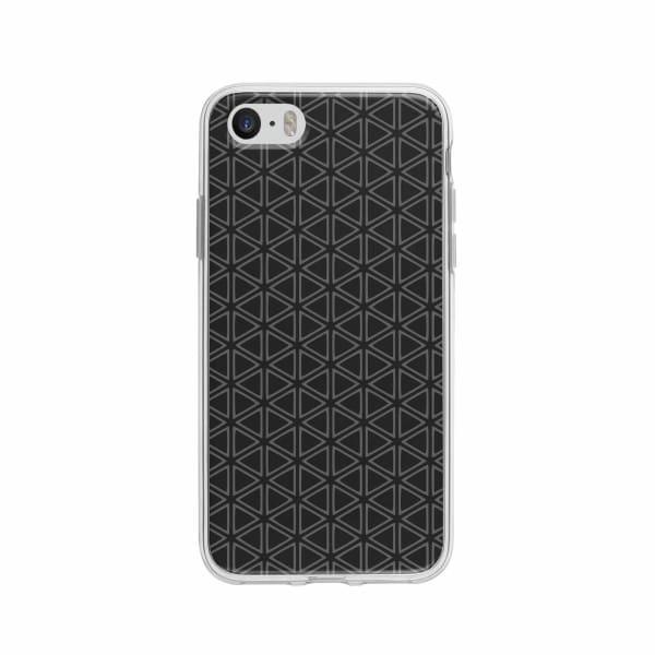 Coque Pour iPhone 5 Motif Triangulaire - Coque Wiqeo 5€-10€, Estelle Adam, iPhone 5, Motif Wiqeo, Déstockeur de Coques Pour iPhone