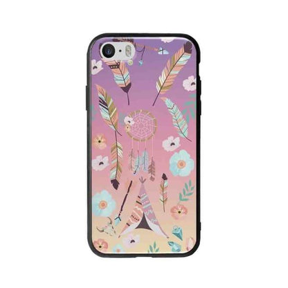 Coque Pour iPhone 5 Ornements Boho - Coque Wiqeo 5€-10€, Estelle Adam, Illustration, iPhone 5 Wiqeo, Déstockeur de Coques Pour iPhone